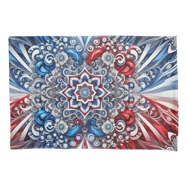 Single Pillowcase with French Colours (Front)