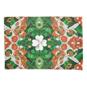 Single Pillowcase with Irish Colours