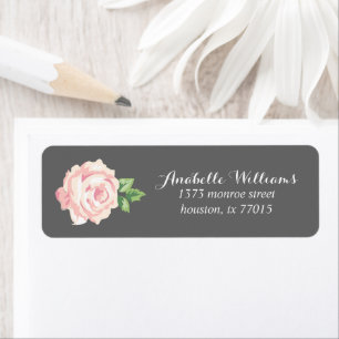 Single Pink Vintage Rose