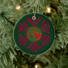 Single Plaid Snowflake