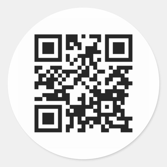 Single Property Website QR CODE Sticker (Front)
