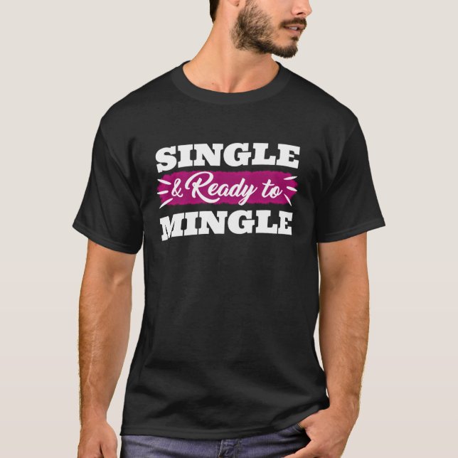 Single & Ready to Mingle Single Men Men Pullover H (Front)