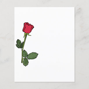 Single Red Rose