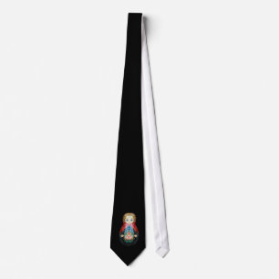 Single Russian doll Tie