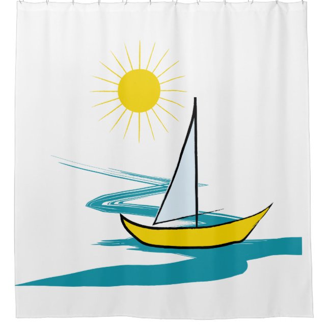 Single sailboat (Front)