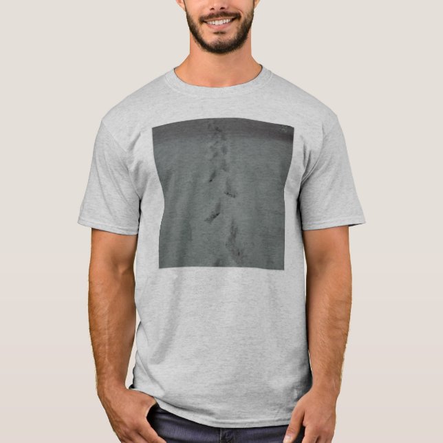 SINGLE SET OF FOOTSTEPS T-Shirt (Front)