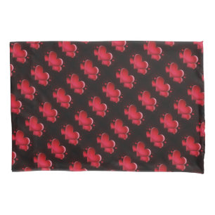 Single Standard Size Pillowcase/Hearts Pillowcase
