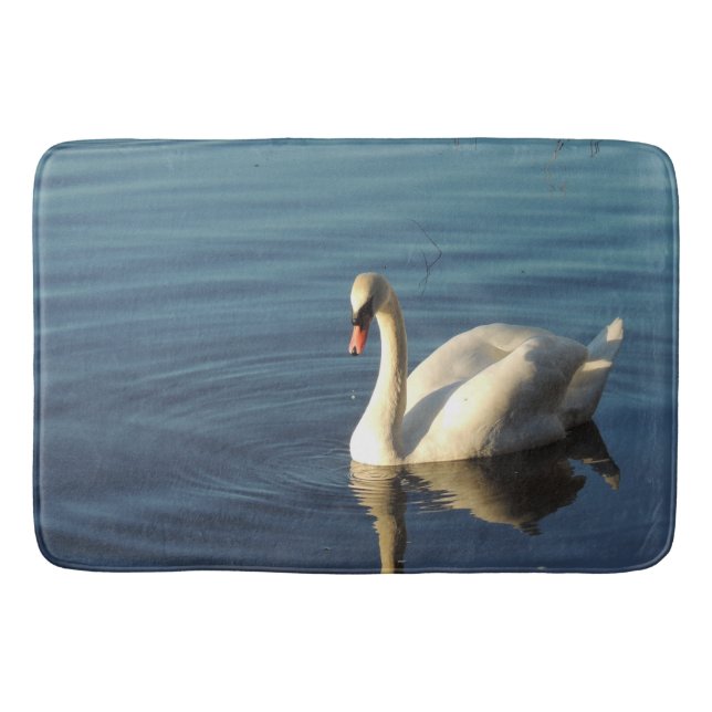 Single Swan Bath Mat (Front)