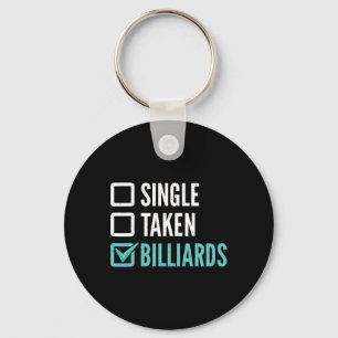 Single Taken Billiards Pool Billiards Keychain