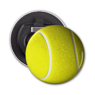 Single Tennis Ball Sports Bottle Opener