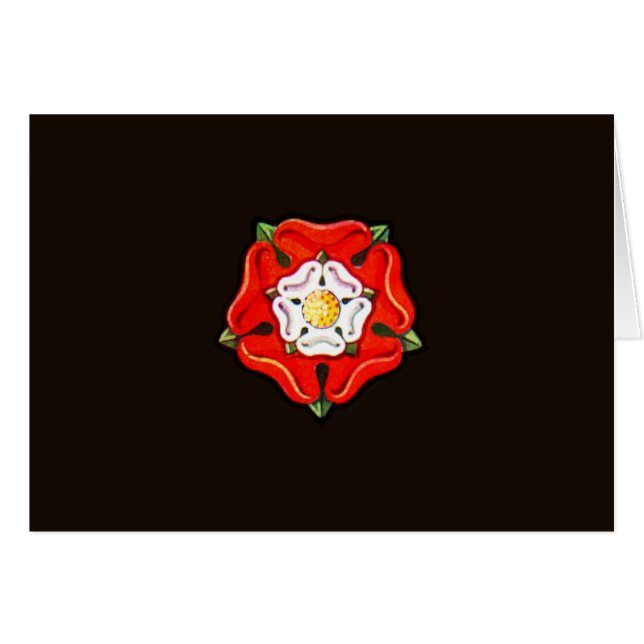 Single Tudor Rose (Front Horizontal)