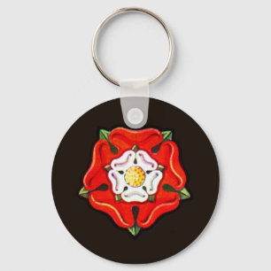 Single Tudor Rose Keychain