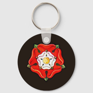 Single Tudor Rose Keychain
