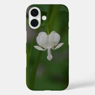Single White Bleeding Heart iPhone 16 Case