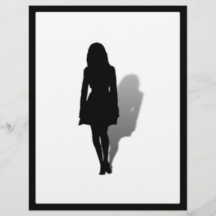 Single Woman Silhouette