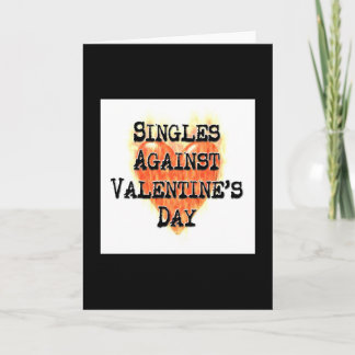 Singles contre les cartes de Saint Valentin
