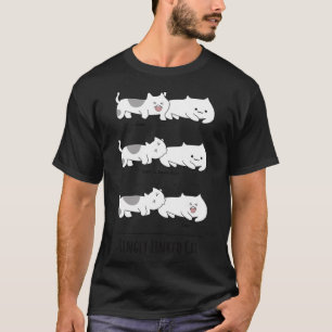 Singly Linked List Cats Biting Each Other T-Shirt