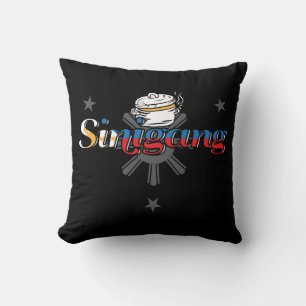 Sinigang Philippines Filipino Food Throw Pillow