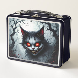 Sinister Cat Metal Lunch Box