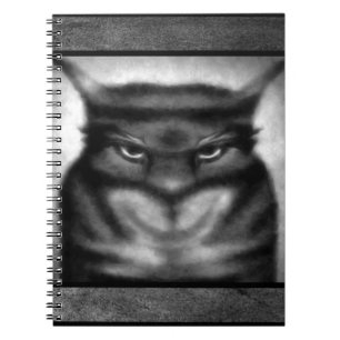 Sinister Cat Notebook