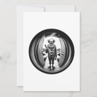 Sinister Clown at Your Door | Fisheye