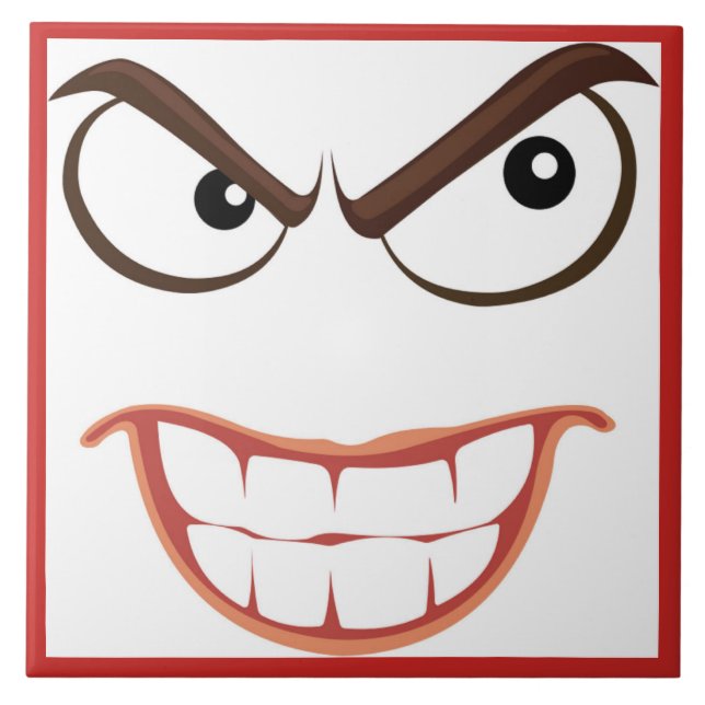 SINISTER FACE TILE (Front)