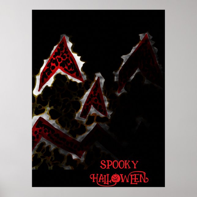 Sinister Jack-o Lantern Poster (Front)