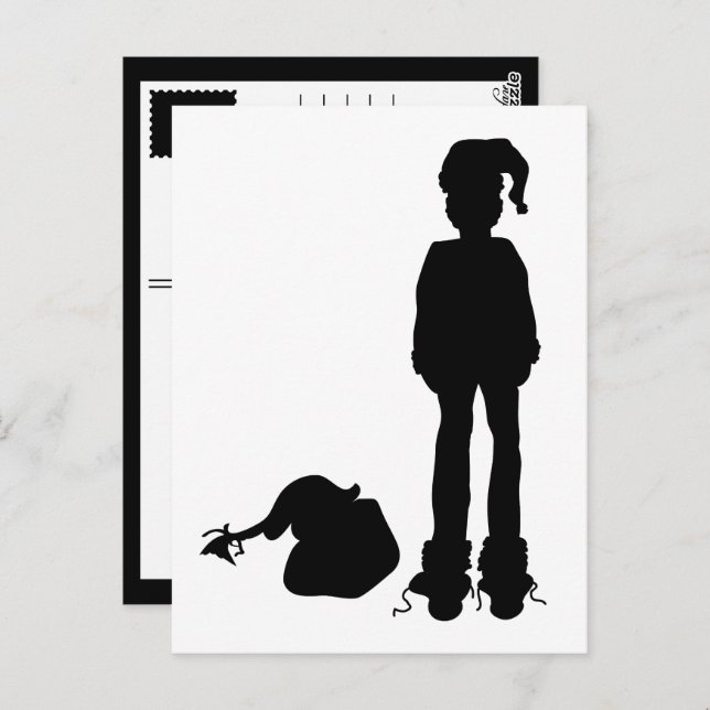 sinister santa postcard (Front/Back)