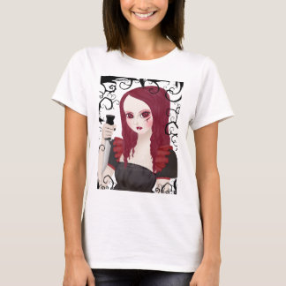 Sinister Scarlet Babydoll Fitted Shirt