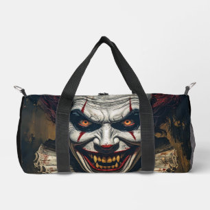 Sinister Vampire Clown Duffel Bag