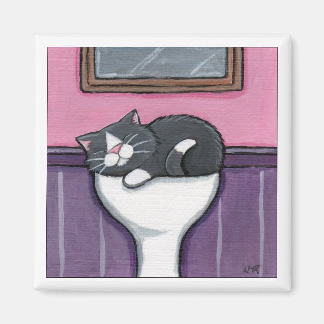 Sink Love.3 - Aimant de chat (Devant)