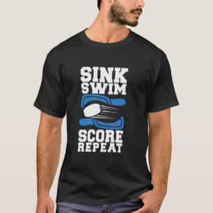Sink Swim Score Repeat Freediving Swimming Scuba D T-Shirt