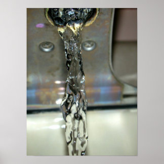 Sink Waterfall Capture Poster