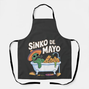 Sinko de Mayo Cinco De Mayo Cactus Funny  Apron