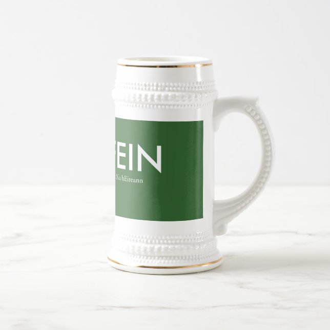 Sinn Fein 1916 Tribute Stein (Right)