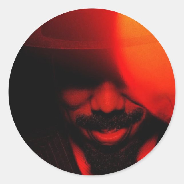 Sinners Classic Round Sticker (Front)