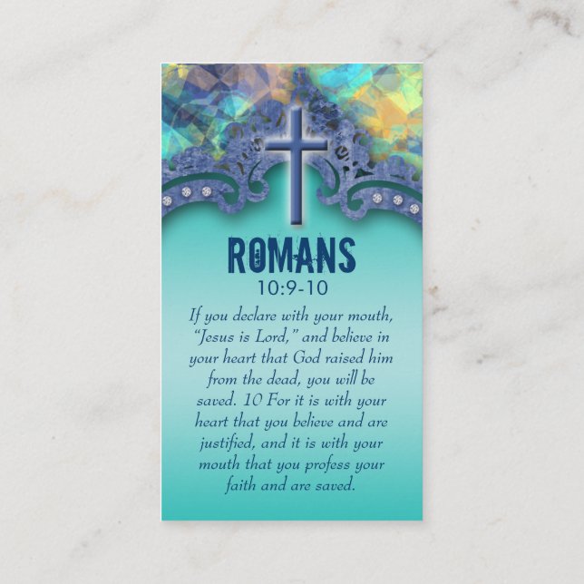 Sinner's Prayer Business Card (Back)