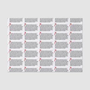 Sinners Prayer  Tissue Paper