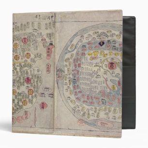 Sino Korean world map Binder