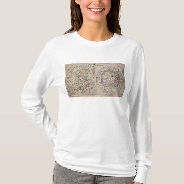 Sino Korean world map T-Shirt (Front)