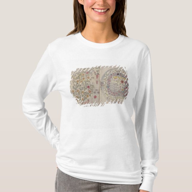 Sino Korean world map T-Shirt (Front)