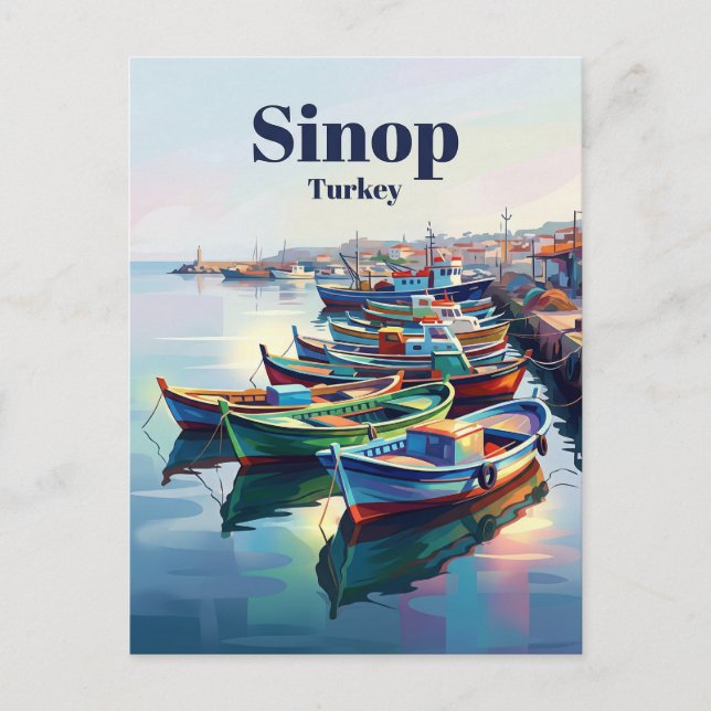 Sinop Turkey Postcard (Front)