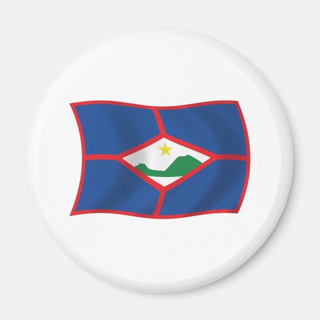 Sint Eustatius Flag Magnet (Front)