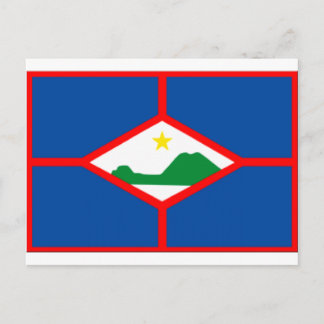 Sint Eustatius Flag Postcard