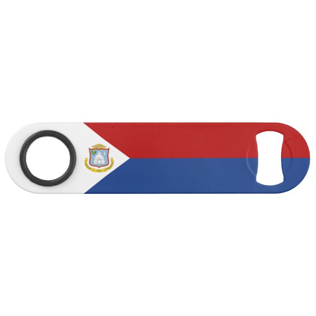 Sint Maarten Flag Bar Key (Front (Horizontal))