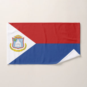 Sint Maarten Flag Bath Towel Set
