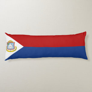 Sint Maarten Flag Body Pillow