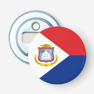 Sint Maarten flag Bottle Opener