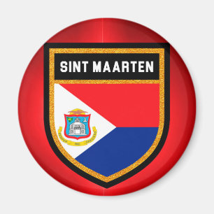 Sint Maarten Flag Magnet