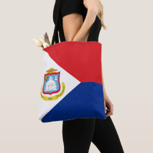 Sint Maarten flag Tote Bag